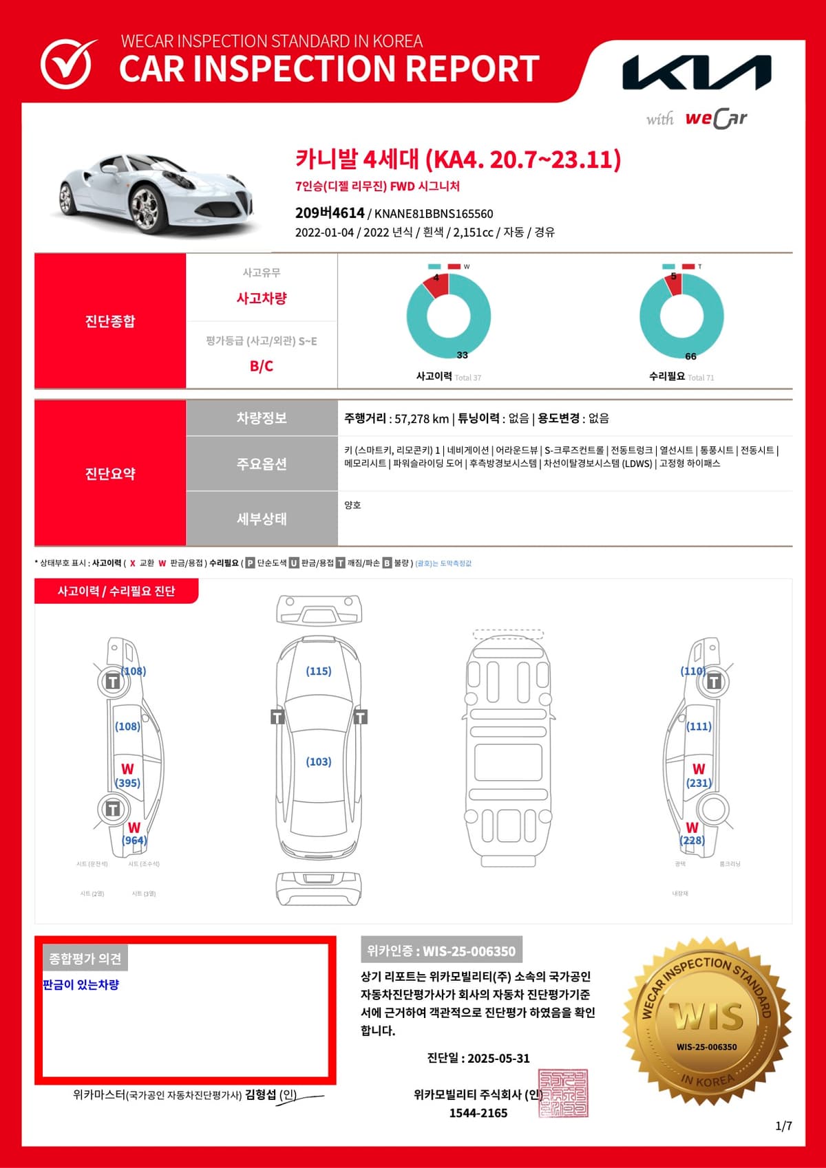 국문진단보고서 샘플