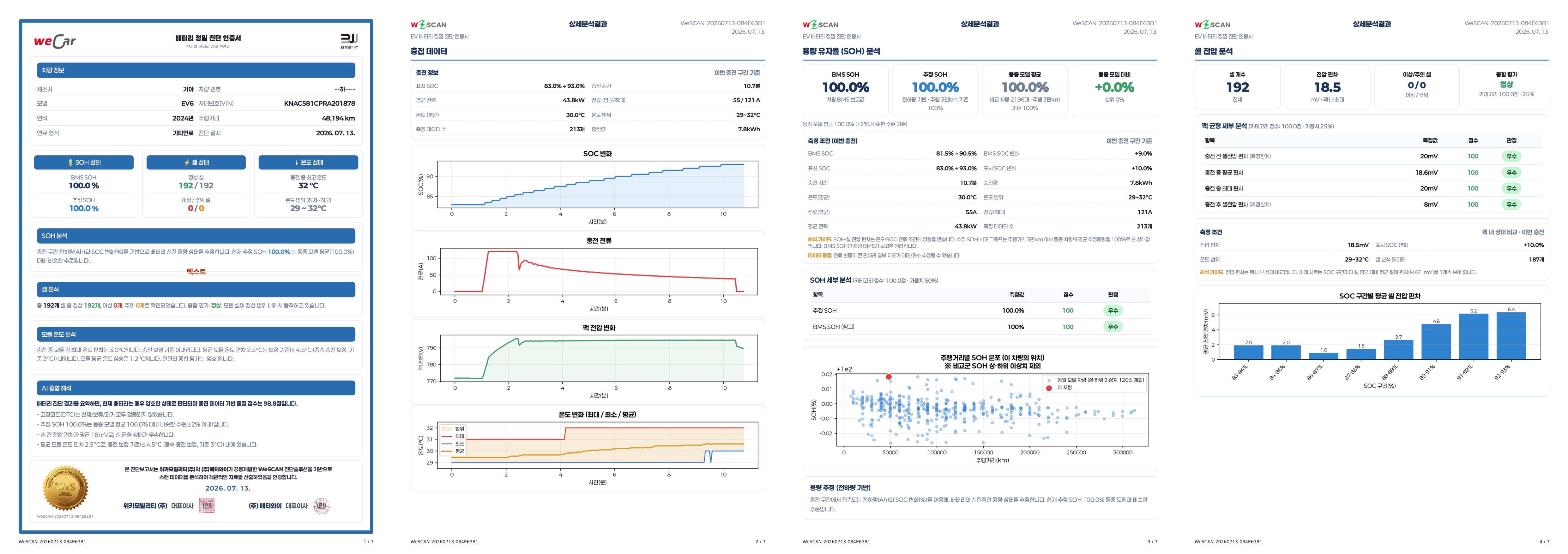 프리미엄 진단 보고서 샘플